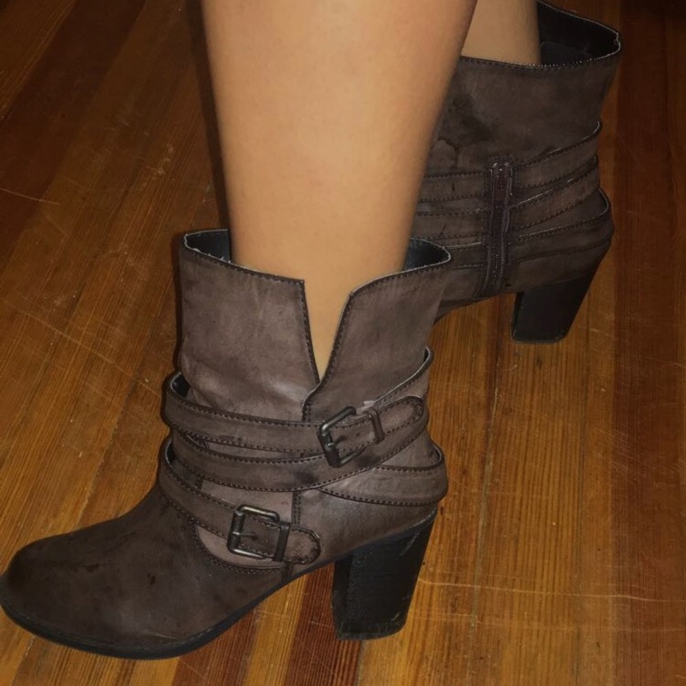Brown boots